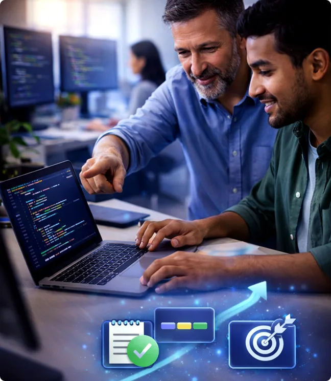 Methodology at Zenshin IT training institute